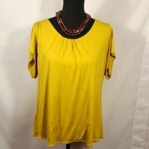 Victor Lime Green pull over top Size 2XL
